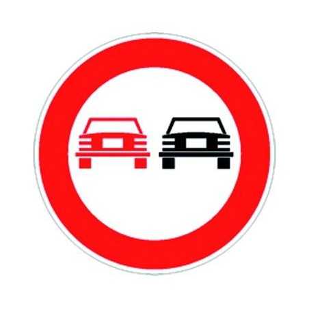 Road signs prohibit overtaking Fig. 48