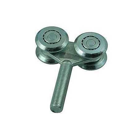 Carrelli per Cancelli in Ferro art.331 4 Cuscinetti dia.Mm. 54