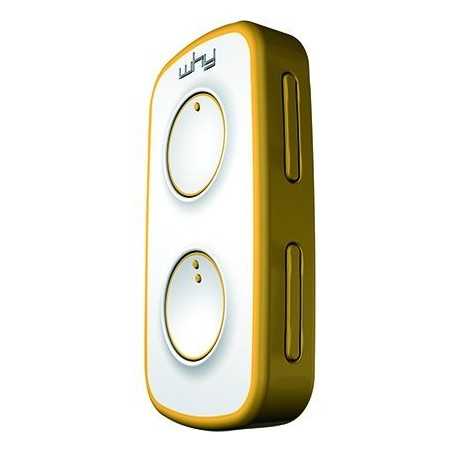 Mini Why-Evo 2+2 Yellow multi-frequency remote controls