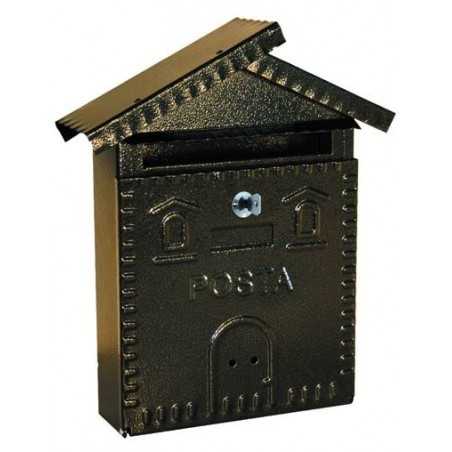 Cassette per Lettere Ferro Casetta antracite 28X 9X35H