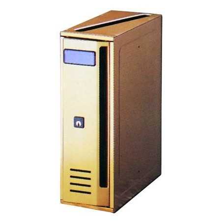 Casellari Postali alubox alu Bronzo C1/R Rivista 35X12X25,5