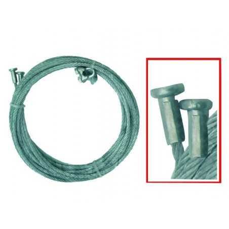 Ropes for Up-and-over Doors Galvanized Clamp Type Hook 2.5 M