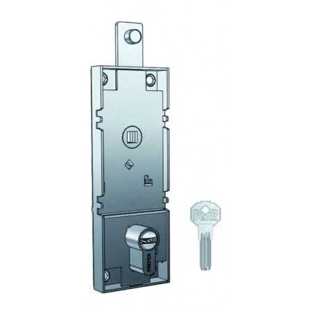 Privilégiez les serrures pour portes basculantes avec cylindre de sécurité à coulisse W.561.0820