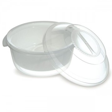 Round Microwave Container L 2,2 Cosmoplast