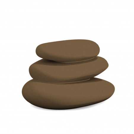 Pietre decorative d’arredo di design 75x62 in polimero bronzo resistente per interno ed esterno - Made in Italy - Monacis