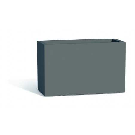 Flowerpot in Polymer Monacis Flowerpot Anthracite - Cm 80X35X50 H