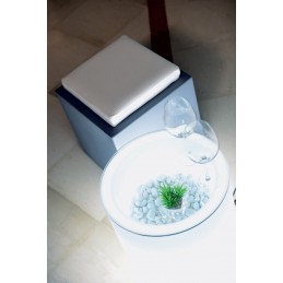 Pouf luminoso moderno di...