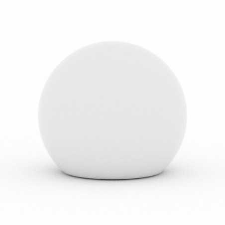 Lampada sfera di design Ø70 in polimero luce multicolor per interno ed esterno - Made in Italy - Monacis