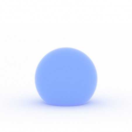 Babol Luce Blu a cavo in Polimero Monacis - Ø 40 Cm