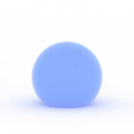 Babol Luce Blu a cavo in Polimero Monacis - Ø 50 Cm