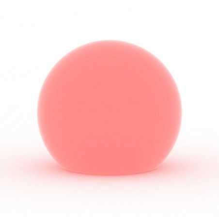 Lampada sfera di design Ø70 in polimero luce rossa per interno ed esterno - Made in Italy - Monacis