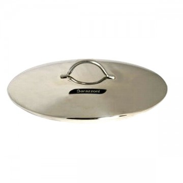 Oval stainless steel lid cm 32 Bonita Barazzoni