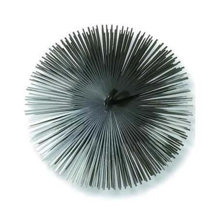 Brushes for Fireplaces Flat Thread 12Ma Round diameter 150 Mm