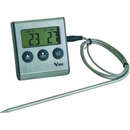Vigor Mod. Miro' Digital Cooking Thermometers with Probe