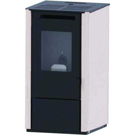 Stufa Punto Fuoco Pellet Vania 9,5Kw Bianco