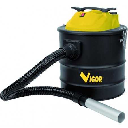 Bidone Aspiracenere Vigor Cener-El 1200/Scuoti 1200 Watt