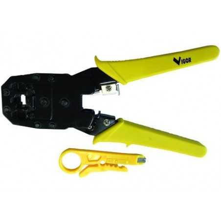 Crimp Pliers Vigor Plugs Rj11-12-45