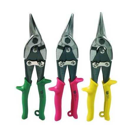 Shears for Sheet Metal 2 Levers Vigor Verde Right Blades Mm. 250