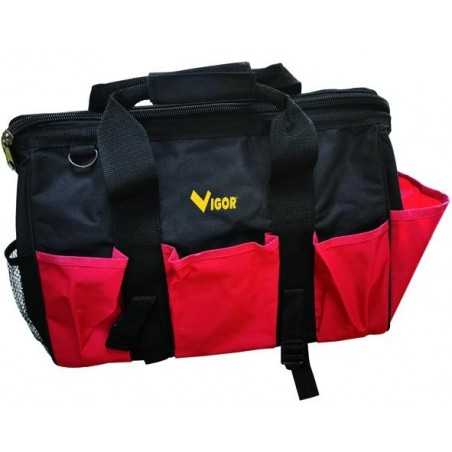 Vigor Large Reinforced Canvas Tool Bag 42X25X30H