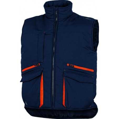 Gilet matelassé Deltaplus Sierra 2 Bleu/Orange Sz. Xxx