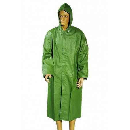 Vigor One-Piece Raincoat 100% Pvc Green Size L