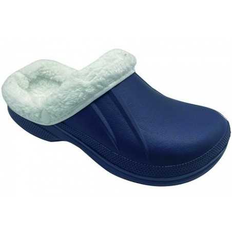 Eva Vigor Dolly Winter Clogs Blue No. 35-36