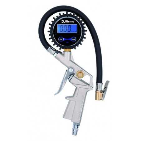 Hu-Firma Inflating Gun Digital Pressure Gauge Quick Att