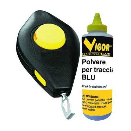 Dispositivi Traccialinee Set Vigor con Polvere Filo 30 M