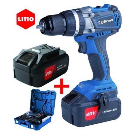 Drill Hu-Firma Brushless Hu-T20B/Li 2 Battery 20V-4Ah