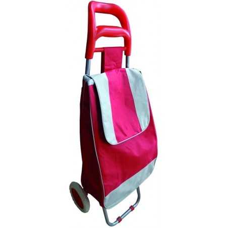 Carrelli Portaspesa Vigor Shopping Rosso/Grigio