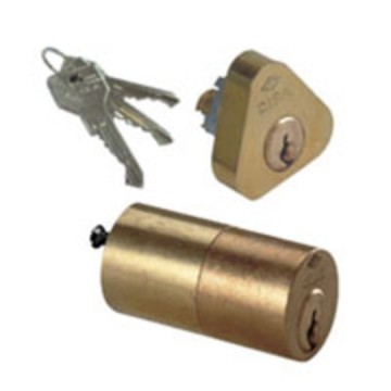 Pair of Cisa Brass Cylinders 02106