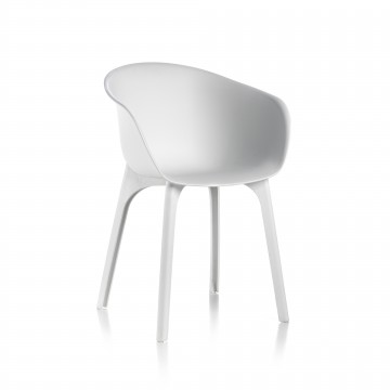 Coppia di Poltroncine Diva By Flow Colore Bianco