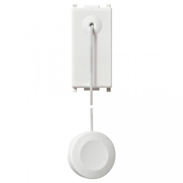 14052 Pull button 1P No 10A Plana White