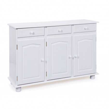 Buffet 3 doors + 3 drawers dim.130x43x87h