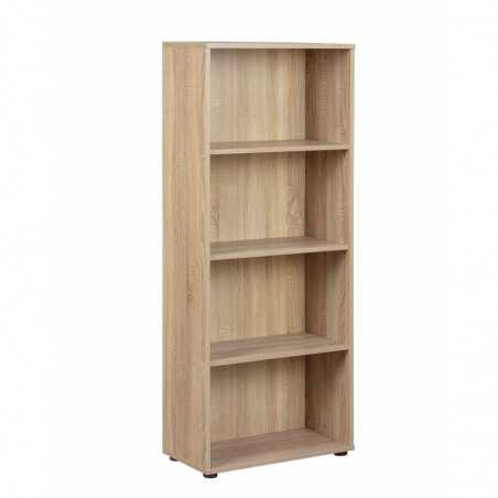 Libreria Inter Link 4 livelli laminato finitura rovere