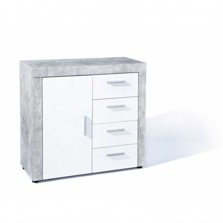 Inter Link buffet 1 door + 4 drawers Dim.94x40x86h