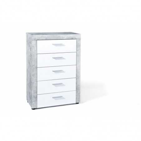 Inter Link chest of drawers 5 drawers Dim. 74x40x105h