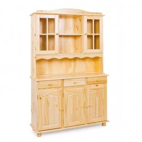 Buffet Inter Link 2 portes + 3 tiroirs dim. 130x43/32x198h