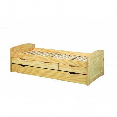 Inter Link sofa bed 90x200 with 3 drawers and second pull-out bed
