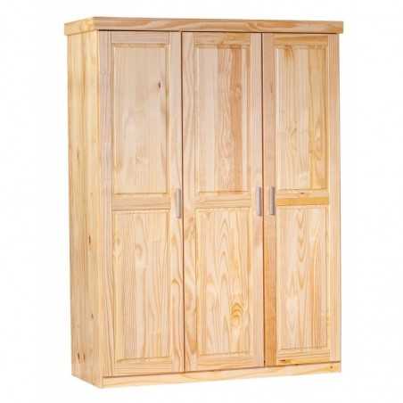 Inter Link wardrobe in natural solid wood