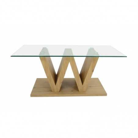 Inter Link coffee table in laminated mdf dim. 110x60x45