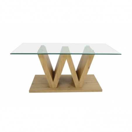 Table basse Inter Link en mdf stratifié dim. 110x60x45