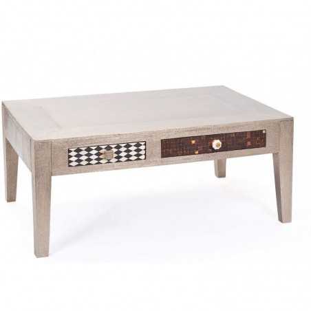 Inter Link metal coffee table dim. 110x70x45h