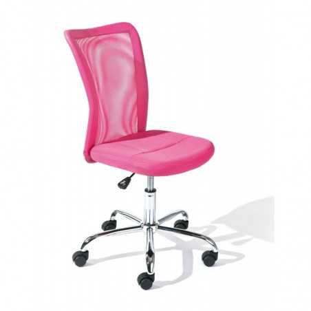 Fuxia Inter Link office chair with wheels adjustable in height Dim. 43x56x88-98h