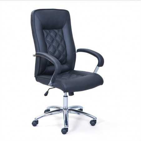 Inter Link office chair with wheels adjustable in height