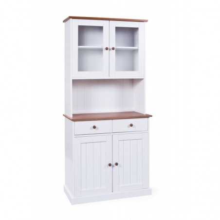 Credenza 2+2 ante + 2 cassetti Inter Link dim. 90x45x181h cm