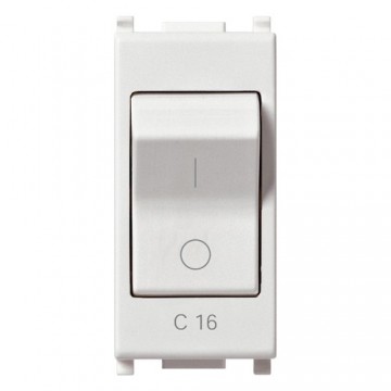 14405.16 Interrupteur Mt 1P+N C16 120-230V Blanc