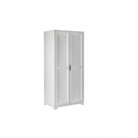 2-door till Inter Link wardrobe with internal shelf and clothes hanger rod