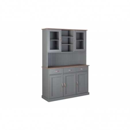 Credenza Inter Link 3+2 ante + 3 cassetti dim. 131x45x181h