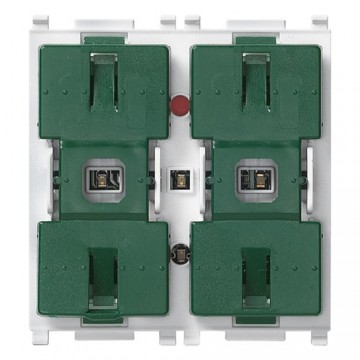 14521 two Plana rocker switches